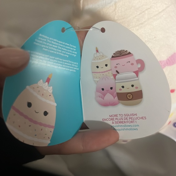 Birthday cake squishmellow 5 inch - Picture 3 of 3